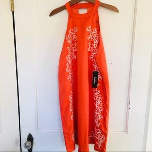 Lulus - dress, embroidered